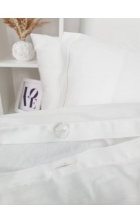 Комплект постельного белья Tivolyo Home CASUAL кремовый KING SIZE