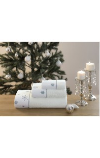 Набор полотенец Tivolyo Home CHRISTMAS кремовый 2 предмета