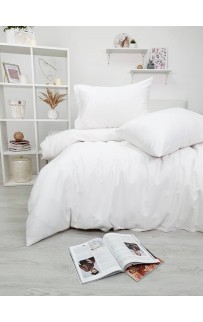 Комплект постельного белья Tivolyo Home CASUAL кремовый KING SIZE