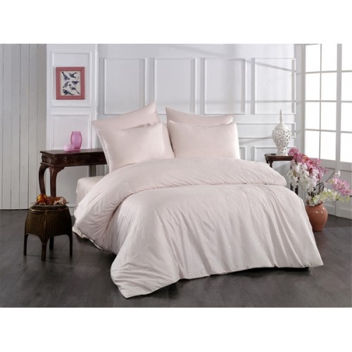 Комплект постельного белья Grazie Home LOVEN'S персиковый Евро