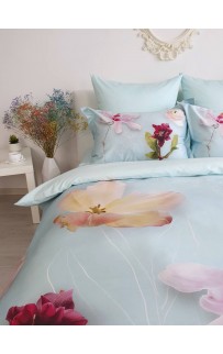 Комплект постельного белья Tivolyo Home FLORIS Полутороспальный