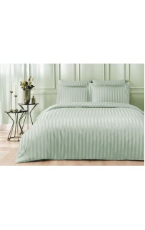Комплект постельного белья Tivolyo Home LINES зелёный Евро
