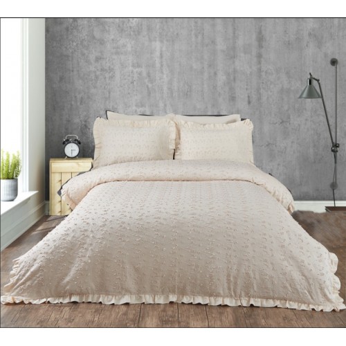 Комплект постельного белья Grazie Home CELINE бежевый Евро