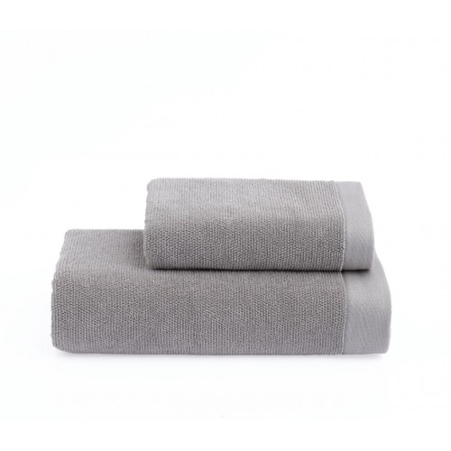 Полотенце Soft сotton LORD серый 85х150
