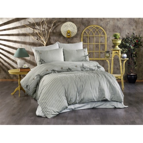 Комплект постельного белья Grazie Home D'OR зелёный Евро