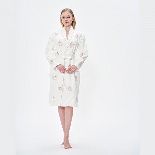 Халат женский Tivolyo Home ORTENSIA розовый L