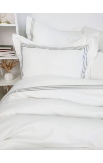 Комплект постельного белья Tivolyo Home LINE крем/бежевый KING SIZE