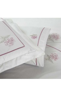 Комплект постельного белья Tivolyo Home ORTANCA розовый Евро