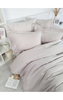 Комплект постельного белья Tivolyo Home CATENA бежевый семейный