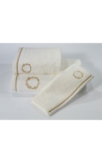 Набор полотенец Soft cotton SEHZADE экрю 2 предмета