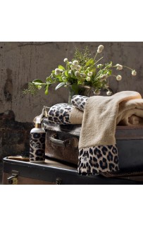 Набор полотенец Tivolyo Home LEOPARD горчичный 3 предмета + ароматизатор для шкафа