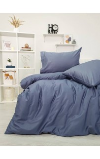 Комплект постельного белья Tivolyo Home CASUAL синий семейный