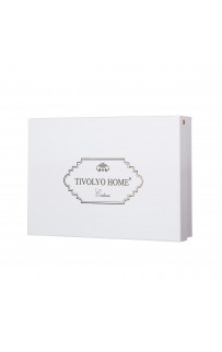 Комплект постельного белья Tivolyo Home ALDA серый Евро