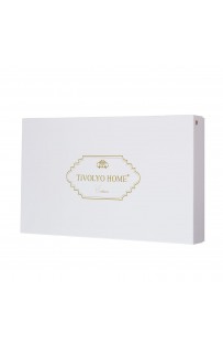 Комплект постельного белья Tivolyo Home IMPERIAL голубой Евро