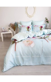 Комплект постельного белья Tivolyo Home FLORIS Полутороспальный
