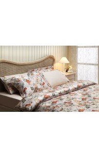 Комплект постельного белья Tivolyo Home ANGELICA кремовый Полутороспальный