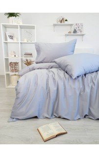 Комплект постельного белья Tivolyo Home CASUAL серый KING SIZE