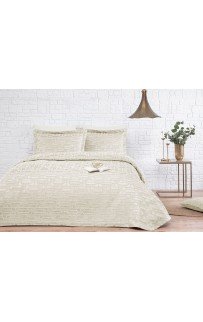 Покрывало Tivolyo Home CALIPSO кремовый Евро