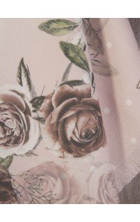Кухонное полотенце Tivolyo Home POINT ROSE пудровый 50х70
