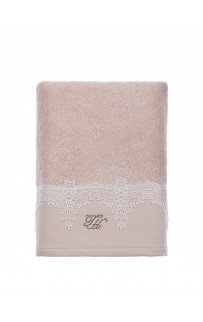 Полотенце Tivolyo Home JULIET бежевый 50х100