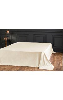 Простыня Tivolyo Home сатин экрю KING SIZE