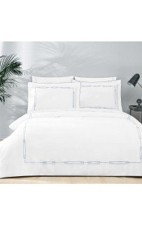 Комплект постельного белья Tivolyo Home CHANEL серый Евро