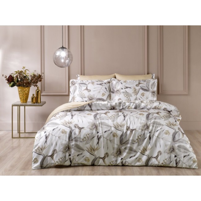 Комплект постельного белья Tivolyo Home LINOELLA семейный