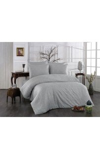 Комплект постельного белья Grazie Home LOVEN'S серый Евро