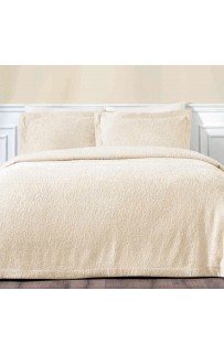 Покрывало Tivolyo Home SANDY кремовый Евро