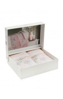 Салфетка Tivolyo Home HENA розовый 2 предмета