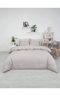 Комплект постельного белья Grazie Home D'OR коричневый Евро