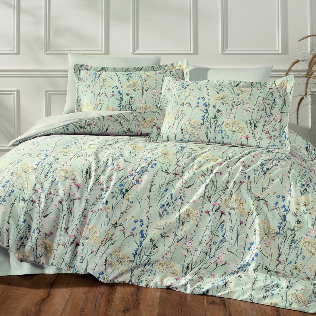 Комплект постельного белья Tivolyo Home BLUEBELL Евро