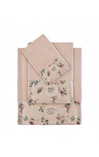 Полотенце Tivolyo Home ROSELAND LUх горчичный 50х100