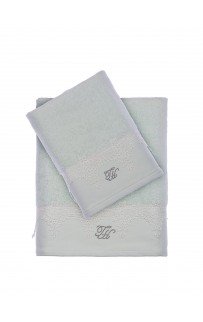 Полотенце Tivolyo Home JULIET бирюзовый 50х100