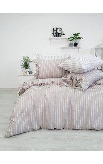 Комплект постельного белья Grazie Home D'OR коричневый Евро