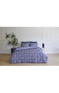 Комплект постельного белья Soft cotton MARCELLA синий Евро