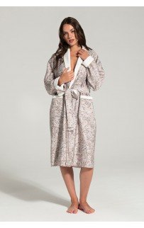 Халат женский Tivolyo Home MARY бежевый S/M