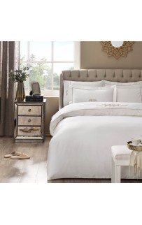 Комплект постельного белья Tivolyo Home DURANTE кремовый Евро