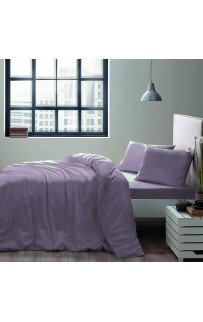 Комплект постельного белья Tivolyo Home BASIC сиреневый Полутороспальный