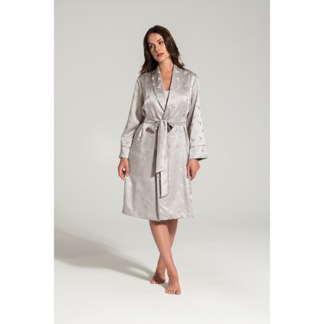 Халат женский Tivolyo Home COLIBRI серый S/M