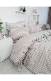 Комплект постельного белья Grazie Home D'OR коричневый Евро