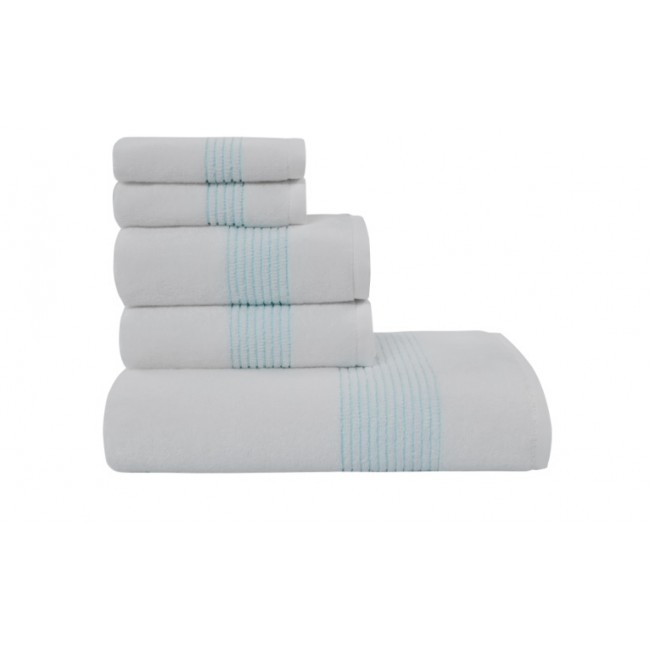 Набор полотенец Soft cotton AQUA бирюзовый 5 предметов