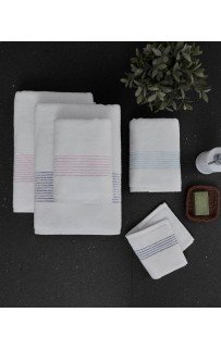 Набор полотенец Soft cotton AQUA бирюзовый 5 предметов