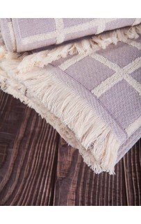 Набор полотенец Tivolyo Home CHANEL лиловый 2 предмета