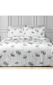 Комплект постельного белья Tivolyo Home DITSY серый Евро