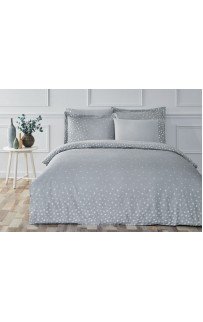 Комплект постельного белья Tivolyo Home PECHORA серый Евро