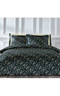 Комплект постельного белья Tivolyo Home VALENTINE чёрный Евро