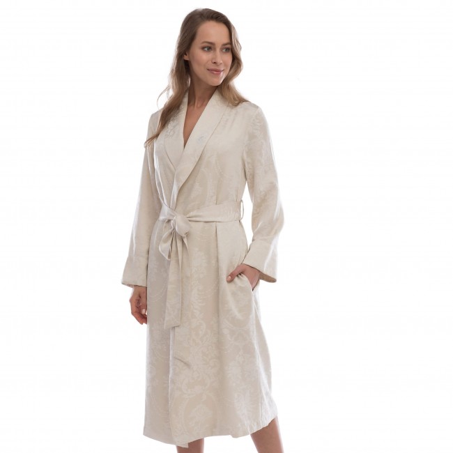Халат женский Tivolyo Home GRANT бежевый S/M