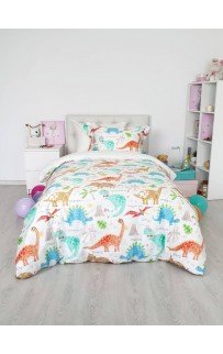 Комплект постельного белья Tivolyo home DINO Полутороспальный