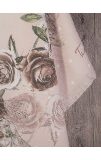 Кухонное полотенце Tivolyo Home POINT ROSE пудровый 50х70